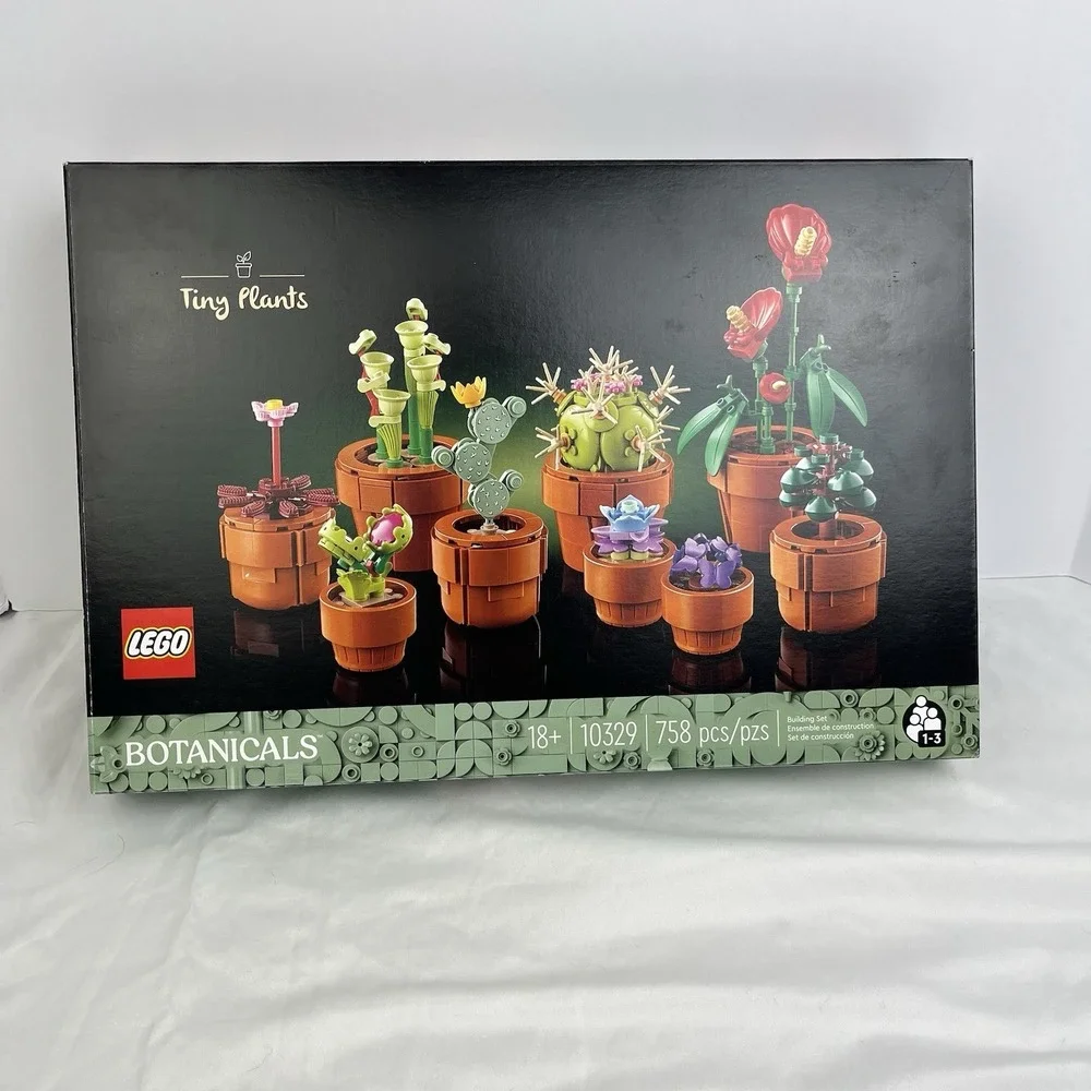 LEGO Botanicals: Tiny Plants (10329) Box And Manuals Only No Pieces No Pieces‎ - Picture 2 of 10